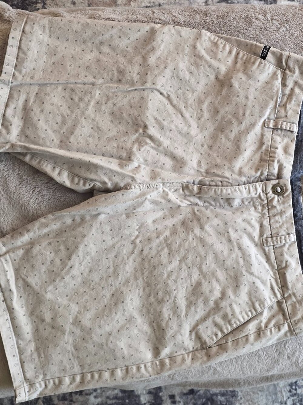 Rip Curl Boardwalk Phase Shorts, Cream, Size 38
